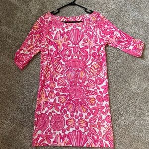 Lilly Pulitzer Pink Shell Dress